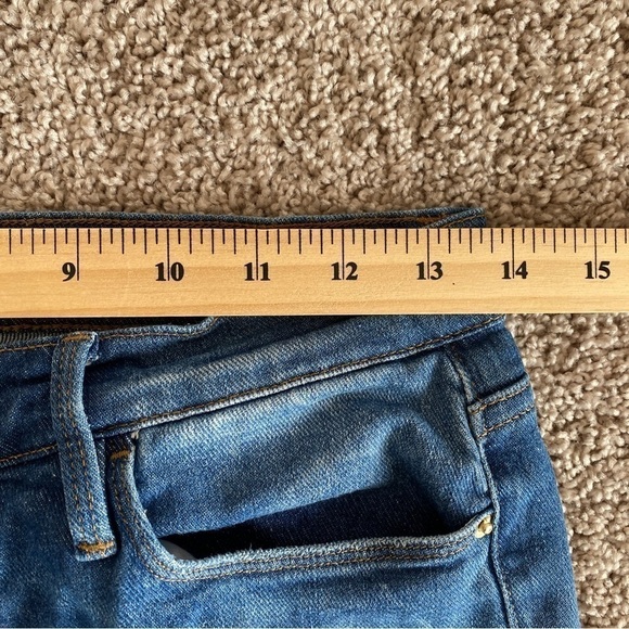 Frame Denim Le Garcon Slim Boyfriend Jeans In Riley Sz 25 - Picture 9 of 11